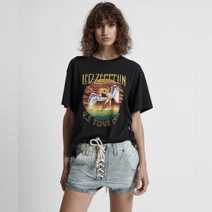 One Teaspoon Ivory Superfreaks Denim Shorts Size 30 / US 8 Slouchy Denim Shorts